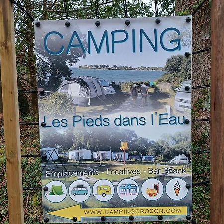 Hebergements Camping "Les Pieds Dans L'Eau" Крозон Екстериор снимка